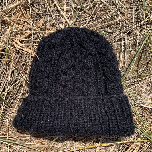 Nino Black Beanie
