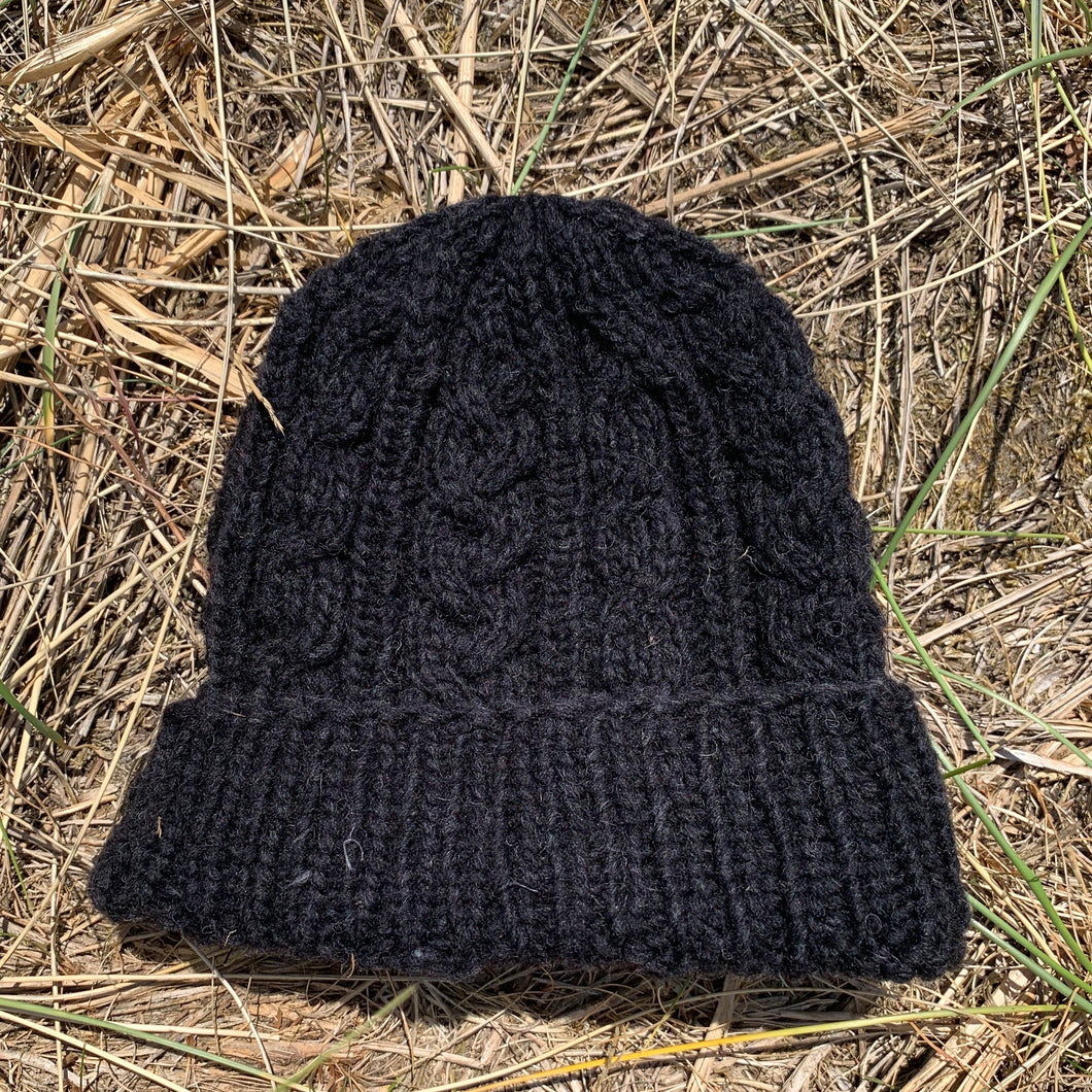 Nino Black Beanie