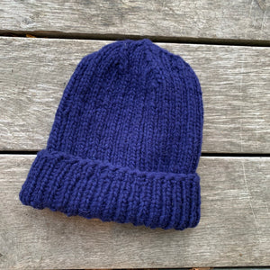 Nino striped beanie