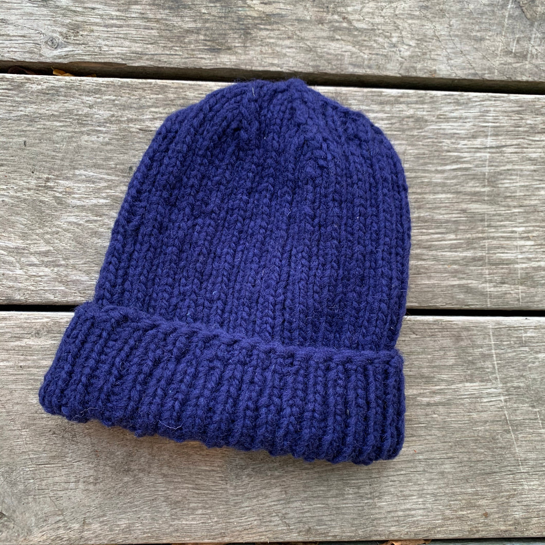 Nino striped beanie