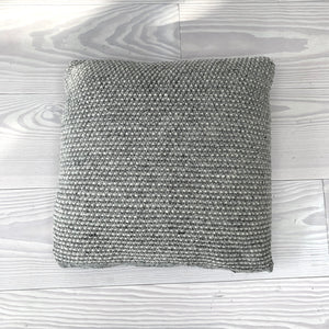 Wool Pillow Grey/White